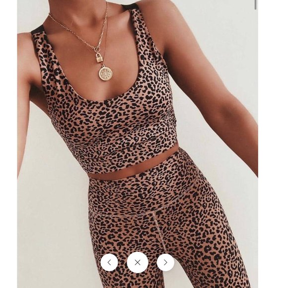 ❌ SOLD ❌ All Fenix Leopard-print Longline Sports Bra NWT - Picture 11 of 11